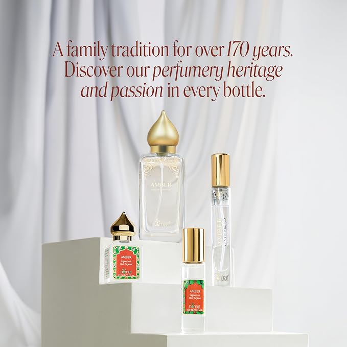 Nemat International Amber Perfume Oil Roll-On – Long Lasting Alcohol Free Amber - Image 7