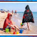 Peryiter 2 Pcs Spider Beach Towel Quick Dry Towels Swimming Bath Shower Pool - Image 5