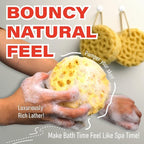 myHomeBody Bath Sponge, Foam Loofah, Body Scrubber - Image 4