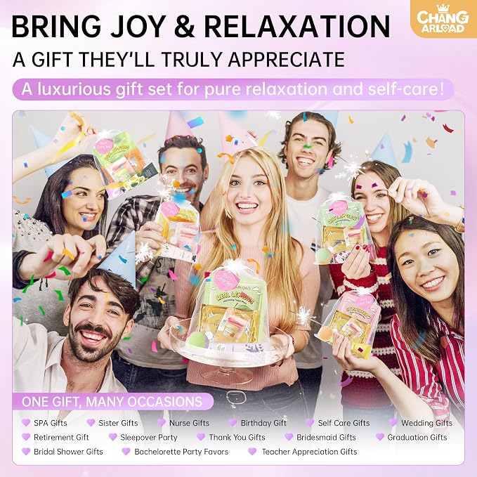 35 Pcs Spa Party Supplies for 5 – Spa Gifts for Women, Girls & Kids | Spa Set - Image 4