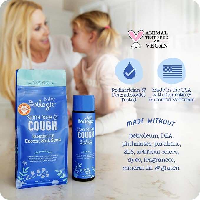 Oilogic Baby Stuffy Nose & Cough Power Bundle - Image 3
