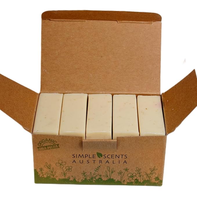 Simple Scents Australia Almond Scented Natural Soap Bars, 3.5oz Moisturizing - Image 2