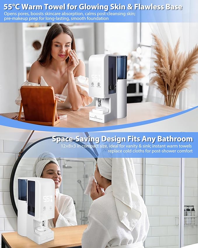Hot Face Towel Heater Machine, Automatic Disposable Towel Warmer - Image 5