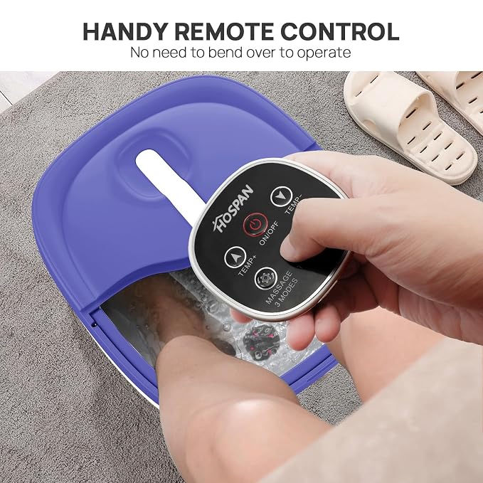 HOSPAN Collapsible Foot Spa Electric Rotary Massage, Foot Bath - Image 7