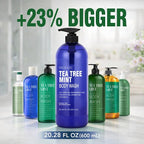 Tea Tree Body Wash with Mint & Shower Gel with Vitamin E - Image 5