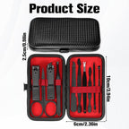 Manicure Nail Clippers Sets Stainless Steel Nail Grooming Cutter Kit Travel - Image 2