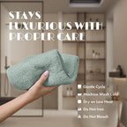 White Classic Green Washcloths Set - Image 6