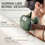 Neck Massager with Heat, Bionic Portable Shiatsu Neck and Back Massager - Image 2