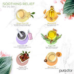 PURA D'OR 16 Oz Organic Massage Therapy Oil USDA Certified Body Moisturizer & - Image 3
