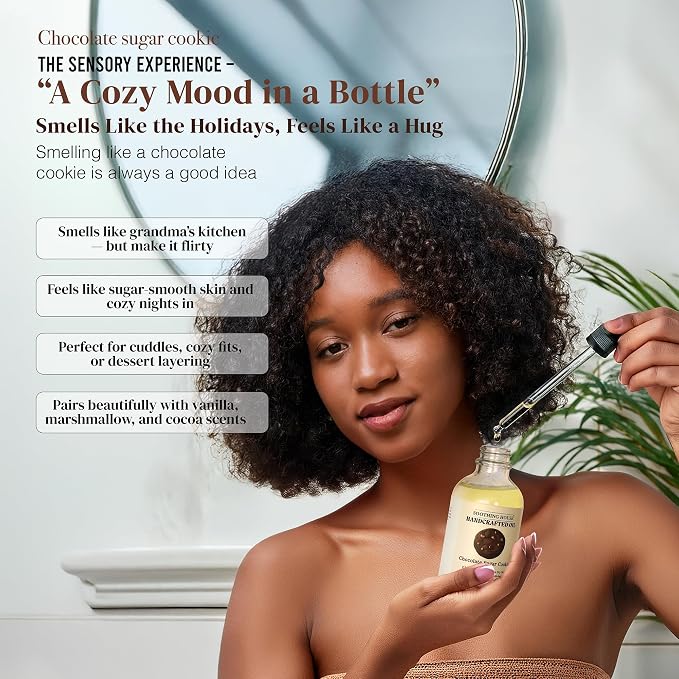 Chocolate Sugar Cookie Body Oil: Moisturizing Body Oil - Image 3