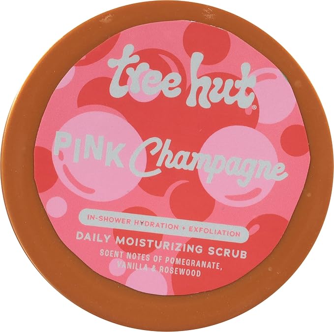 Tree Hut Pink Champagne Daily Moisturizing Scrub, Whipped Foamy Exfoliating - Image 2