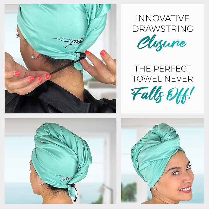 Microfiber Hair Towel Wrap - Image 4