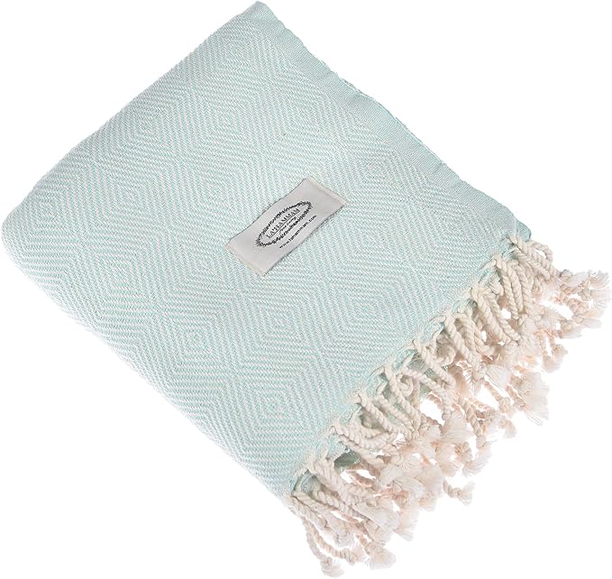 Personalized embroidered Beach Towel | Throw Blanket, Easy Carry, Sand Free - Image 3