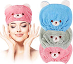 Lamoutor 3Pcs Hair Drying Towel by Lamoutor