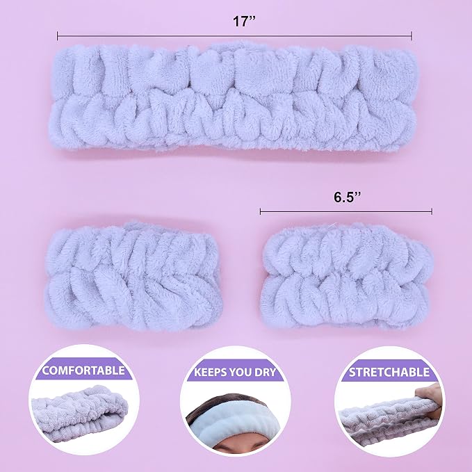 FROG SAC Spa Headband and Wristbands - Image 3