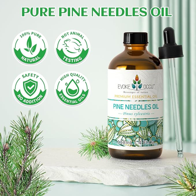 EVOKE OCCU Pine Essential Oil for Diffuser, Fresh Pine Scent for Aromatherapy - Image 7