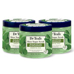 Dr Teal's Shea Sugar Scrub, Eucalyptus & Spearmint Essential Oils, 19 oz by DrTeals