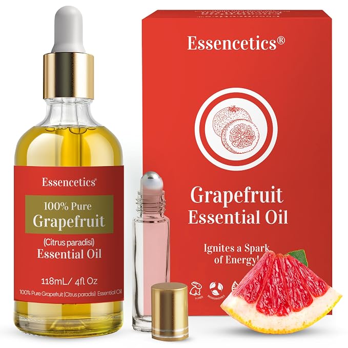 4 oz Grapefruit Essential Oil Organic by Essencetics