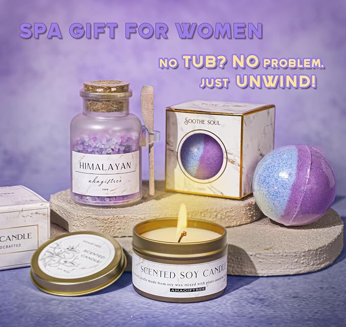 AHAGIFTREE Birthday Gifts for Women, Gift Basket for Women - Image 5