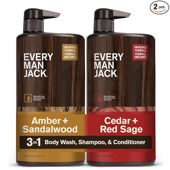 Every Man Jack Men’s 3-in-1 All Over Wash by EveryManJack