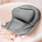 Bath Pillow for Tub, Ergonomic Pillow for Headrest, Shoulder and Back Support by VINGVO