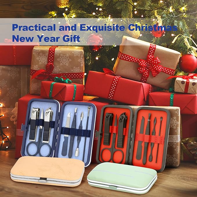Manicure Set-Stainless Steel Nail Care Set-Professional 7 in 1 Ingrown Toenail - Image 2