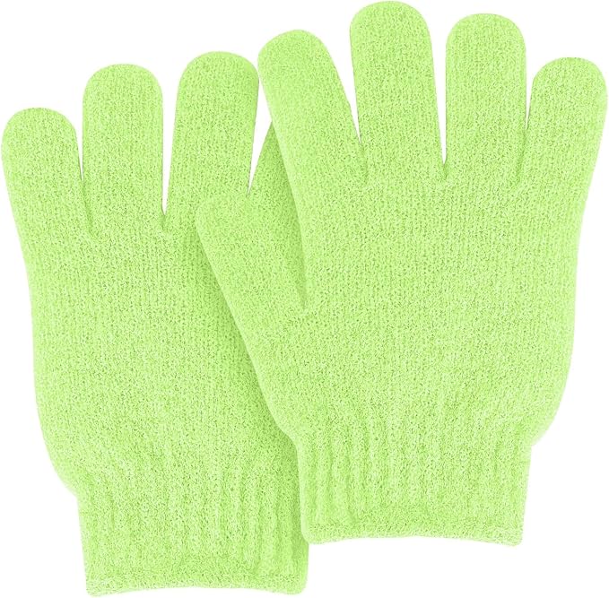 MOLOPPO 2 PCS Exfoliating Glove, Scrub Gloves Exfoliating, Body Exfoliator - Image 7