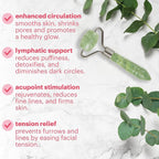 Mini Jade Eye Roller by Afterspa, Preppy Skincare, Gua Sha Facial Tools - Image 6