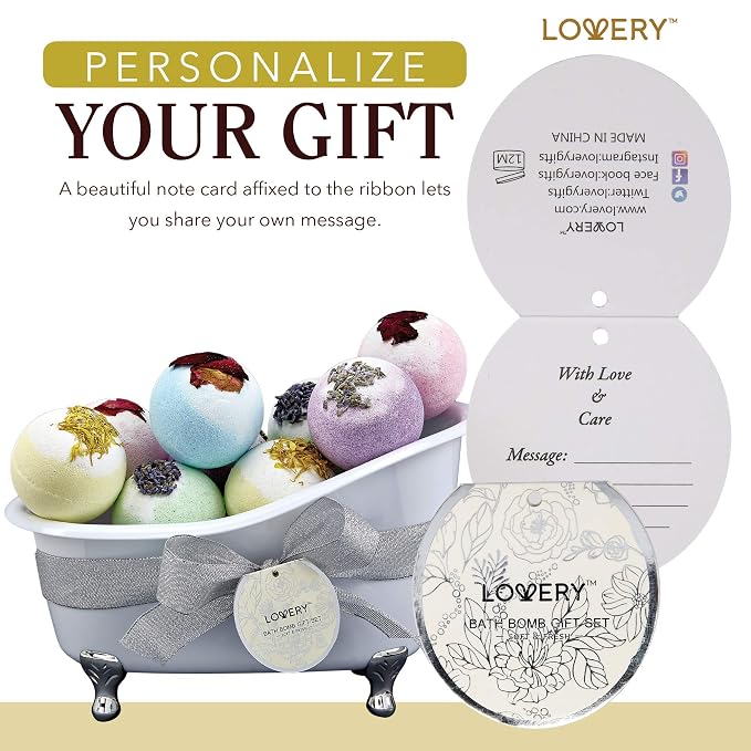 Mothers Day Gift Bath Bombs Gift Set - Image 6
