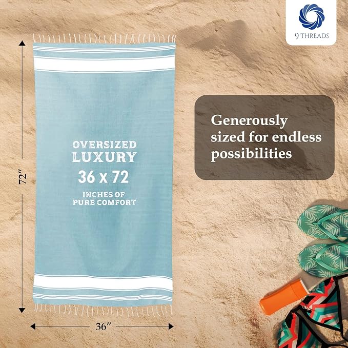 Cotton Turkish Beach Towel - Image 4