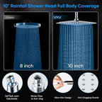 VXV 10 inch Filtered Shower Head, 7 Settings High Pressure Dual Shower Heads - Image 7