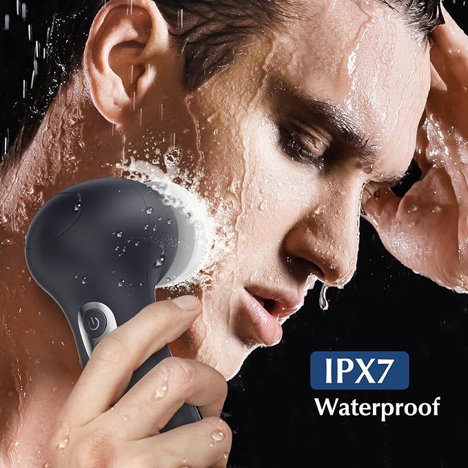 COSLUS FBX04 Facial Cleansing Brush Face Scrubber: 3 in 1 Bi-Directional - Image 5