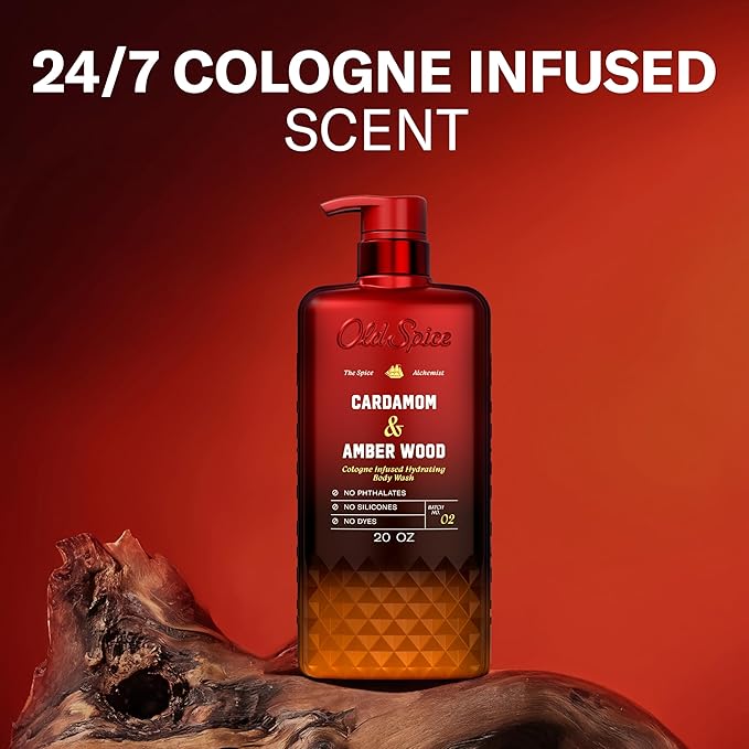 Old Spice Body Wash for Men, The Spice Alchemist Collection, 24/7 Cologne - Image 2