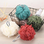 4 Pack Bath Sponge, Bath Shower Loofahs Mesh Pouf Sponge Body Scrubber - Image 7
