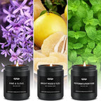6 Pack Candles for Home Scented Aromatherapy Candles Gifts Set for Men - Image 5