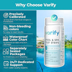 Varify 7 in 1 Pool and Spa Test Strips- Easy to Use Water Testing Kit - Image 4