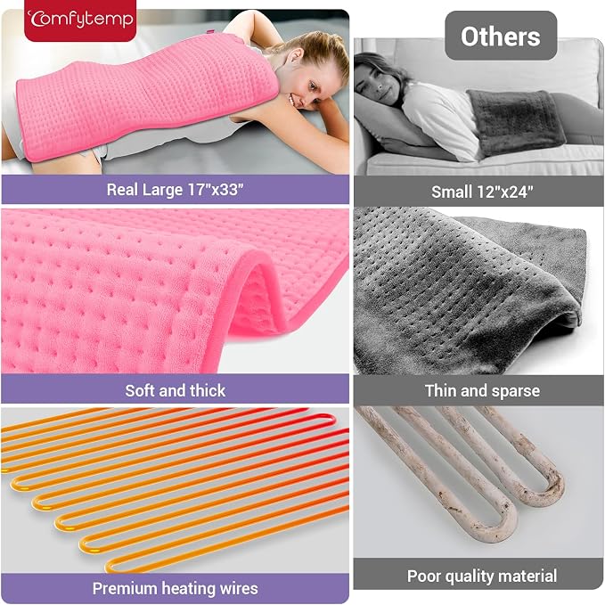 Comfytemp Extra Large Heating Pad - Image 5