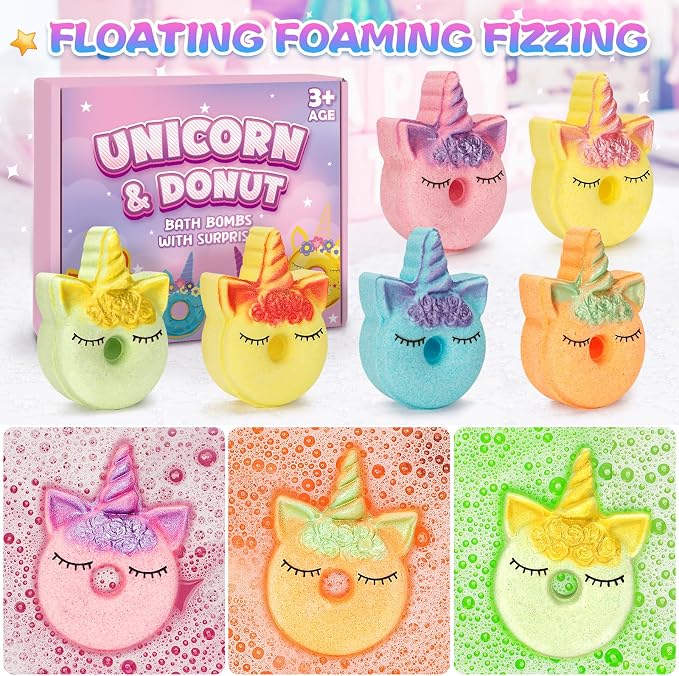 Unicorn Bath Bombs for Kids - Image 6