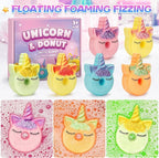Bath Bombs for Girls, 6 Packs Unicorn Donut Bubble Bath Bathbombs - Image 2