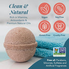 Saavy Naturals Bath Bombs – Relaxing Foaming Fizz Bubbles, Organic Bath Bombs - Image 4