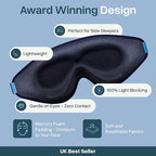 MyHalos® Sleep Mask – 3D Blackout Eye Mask - Image 3