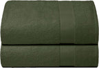 Belizzi Home Premium Cotton Oversized 2 Pack Bath Sheet 35x70-100% Pure Cotton by Unknown