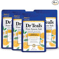 Dr Teal's Pure Epsom Magnesium Salt Soak, Prebiotic Lemon Balm & Essential Oil by DrTeals