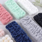 6PCS Spa Headband for Women – Soft Terry Cloth Hairband for Facial Makeup - Image 6