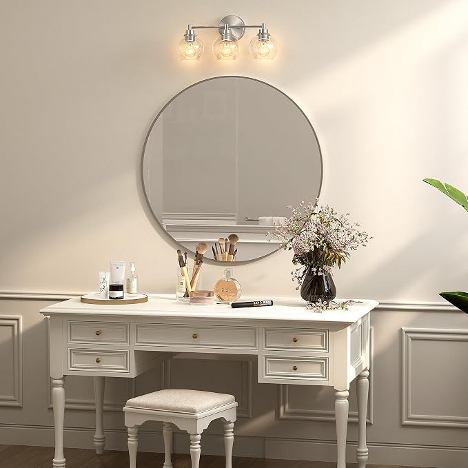 VONLUCE Bathroom Light Fixtures, 3-Light Vanity Light - Image 8