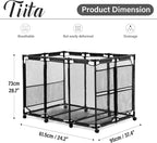 Tiita Pool Storage Bin, Rolling Pool Toy Storage Organizer, Parts & - Image 2