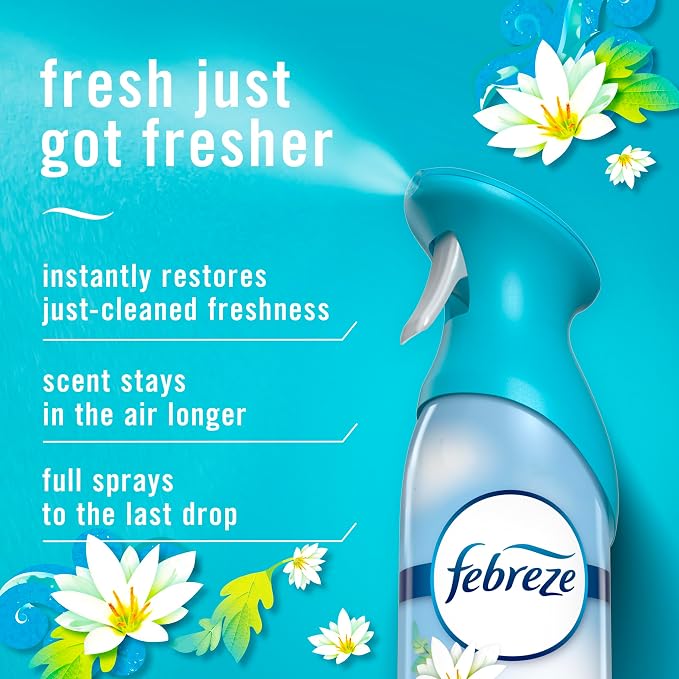 Febreze Air Mist, Air Freshener Spray, Odor Fighting Room Spray, Deodorizer - Image 3