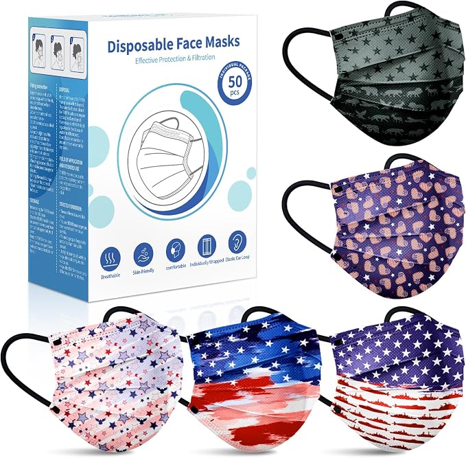 Disposable Face Mask for Adults by NEWLA