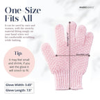 MainBasics Deep Exfoliating Bath Gloves - Image 4