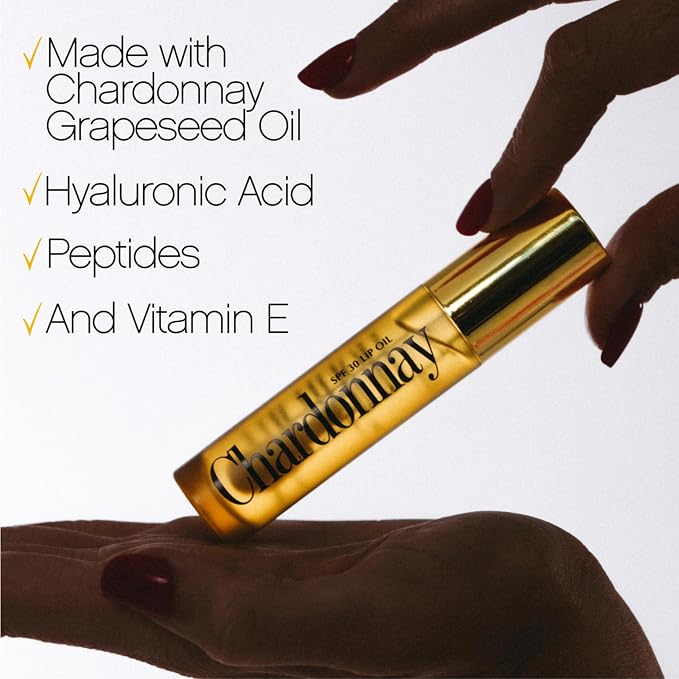 VACATION Chardonnay Lip Oil SPF 30, Sunscreen - Image 7